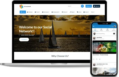 More information about "SocialEngine - Create Your Own Social Network"